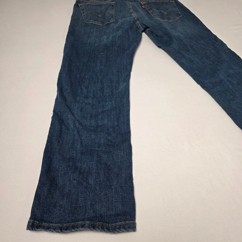 Levi's 559 Relaxed Straight Jeans Men 34x30 Blue Medium Wash Denim Pants Western
